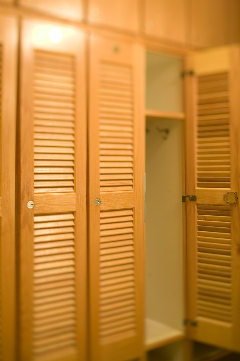 Wooden locker