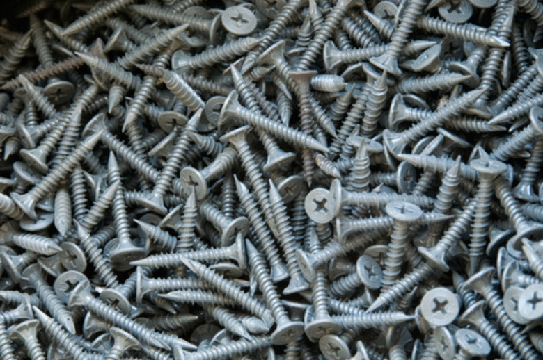 How to Tighten Metal Screws When Stripped Hunker