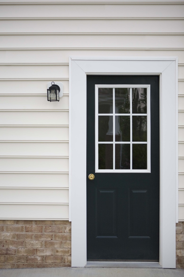 Exterior of house in suburbs