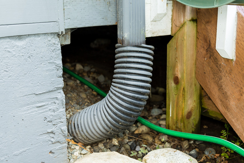 How to Unclog Underground Rain Gutter Drain Piping Hunker