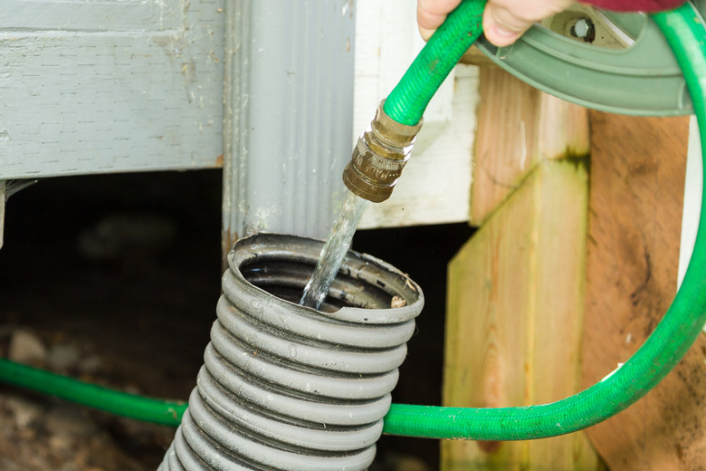 How to Unclog Underground Rain Gutter Drain Piping Hunker