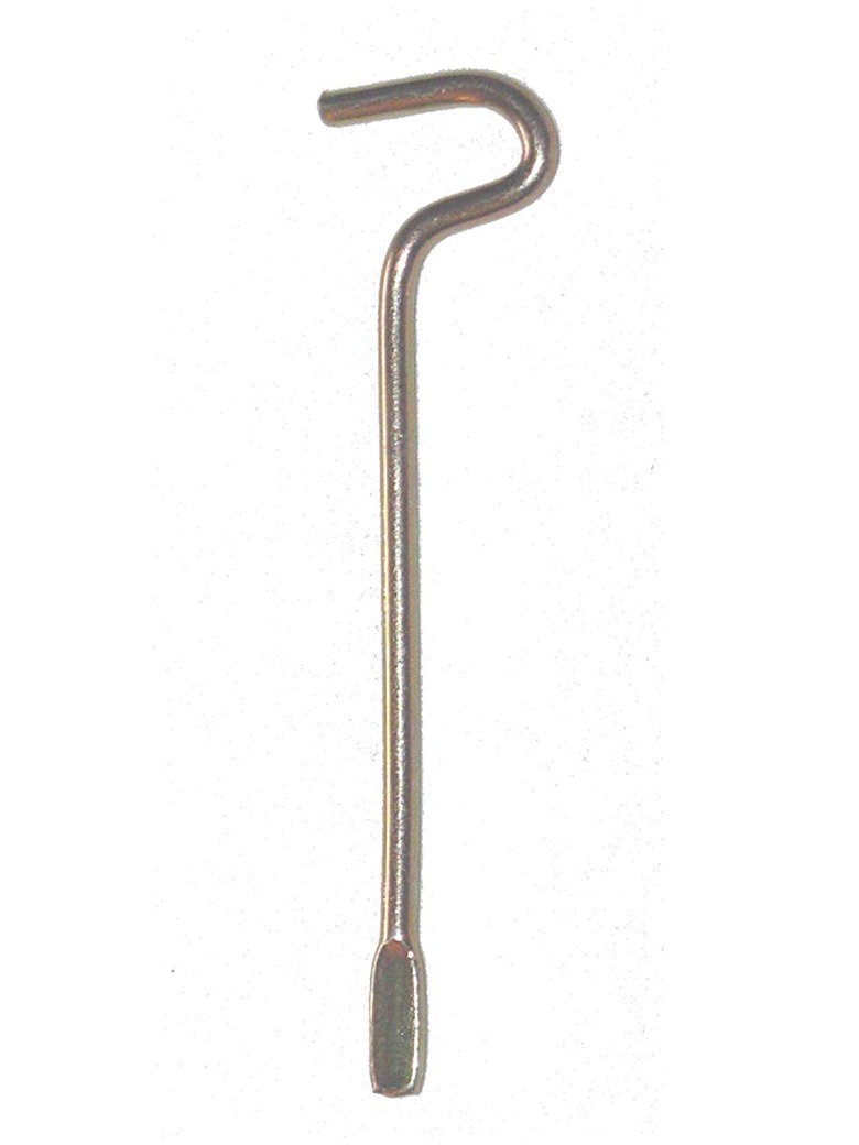 Turn button lock emergency key