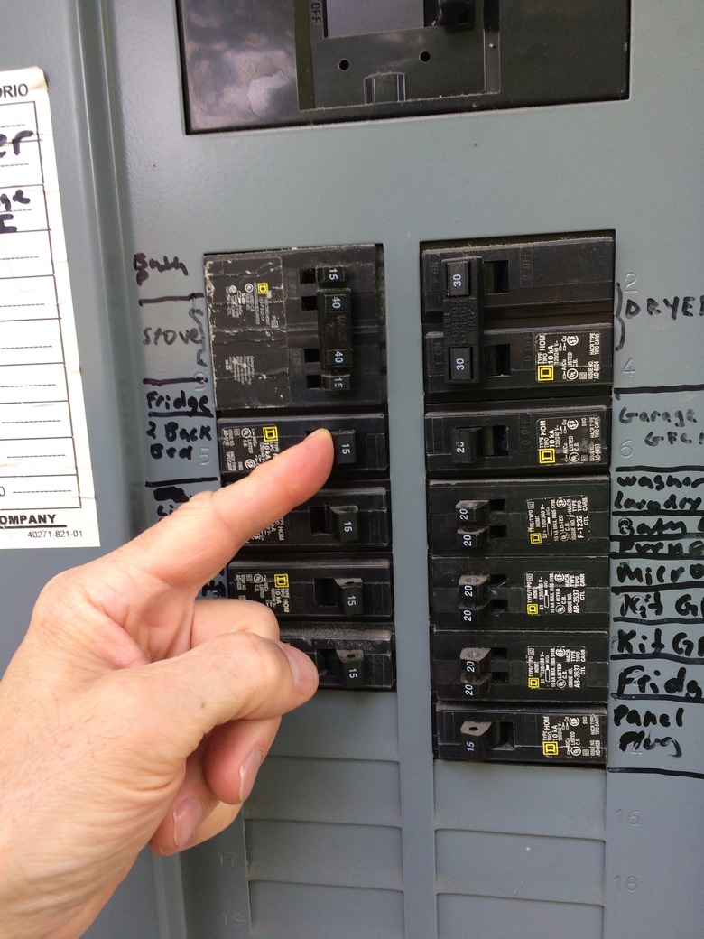 Switching on circuit breaker