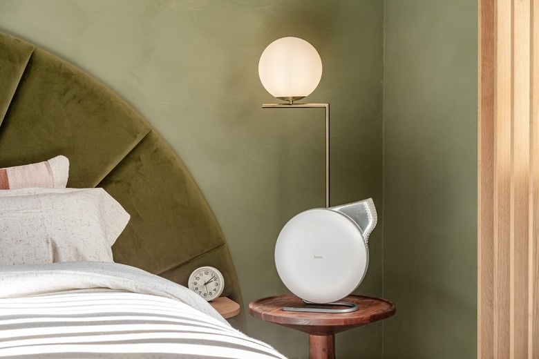 hunker house bedroom with iqair purifier