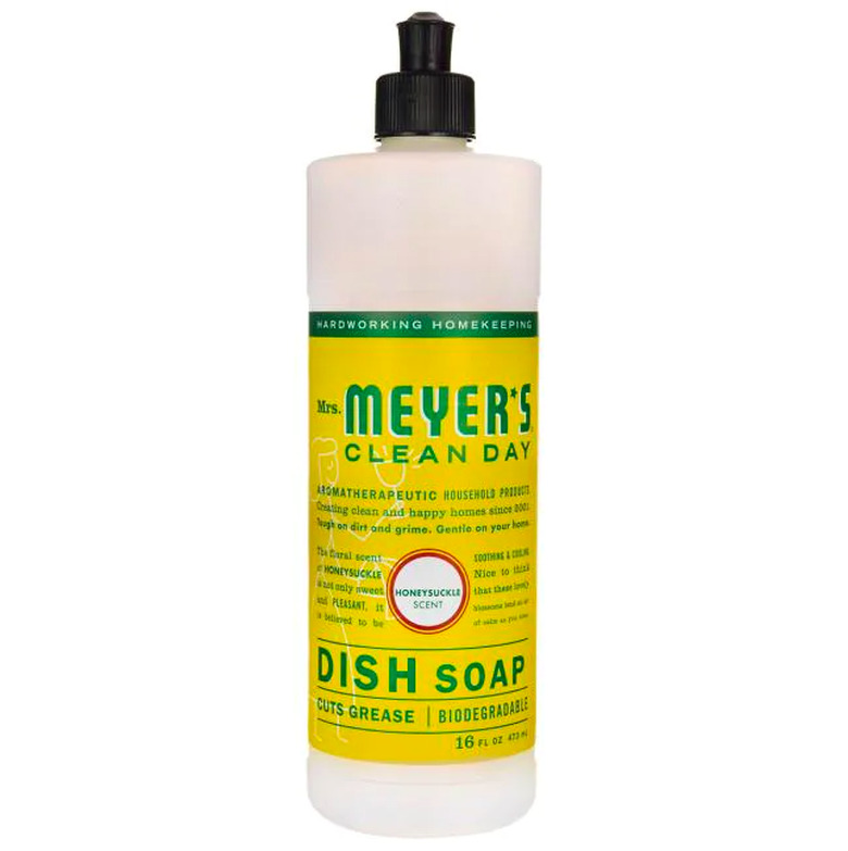 Mrs. Meyer's Clean Day Liquid Dish Soap in Honeysuckle