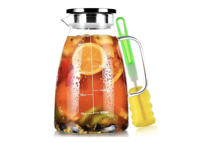 Aofmee Heat Resistant Borosilicate Glass Pitcher