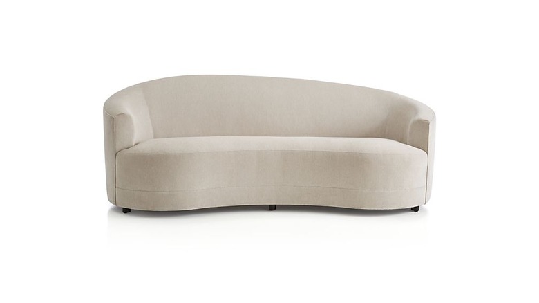 Crate and Barrel Infiniti Curve Back Sofa