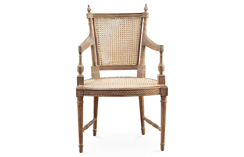 One Kings Lane Hampton Wicker Armchair