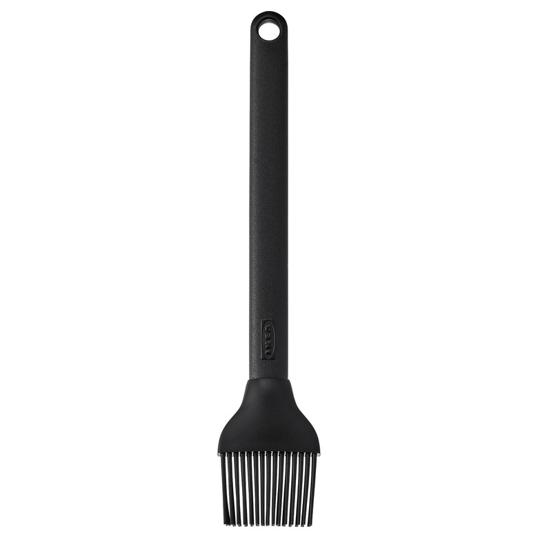 black barbecue brush