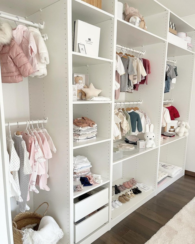 IKEA kids closet idea
