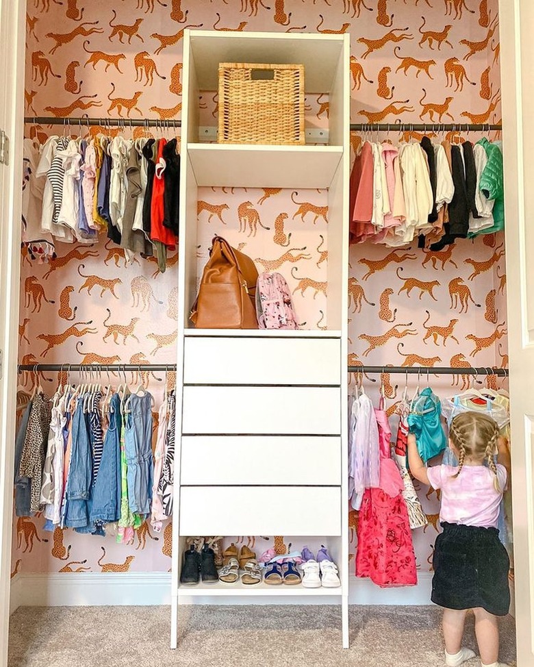 IKEA kids closet idea