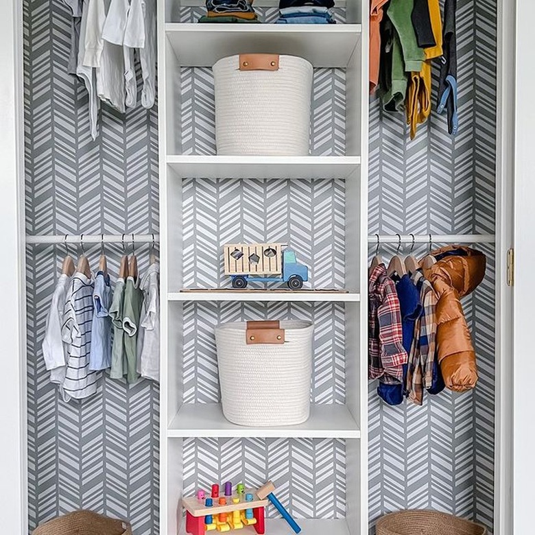 IKEA kids closet idea