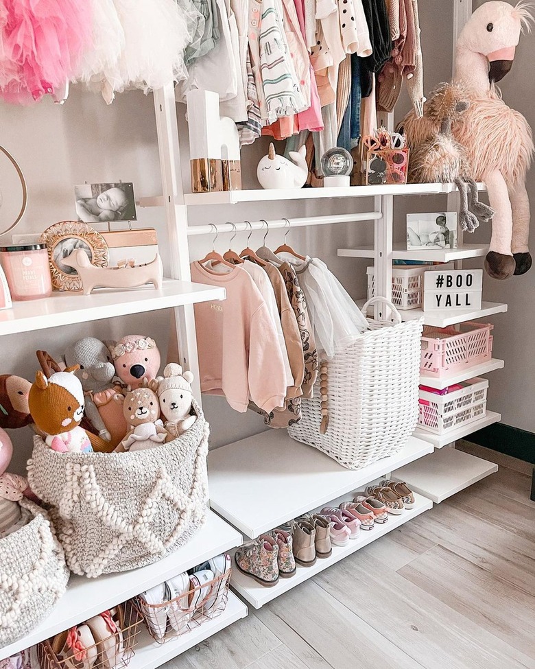 IKEA kids closet idea
