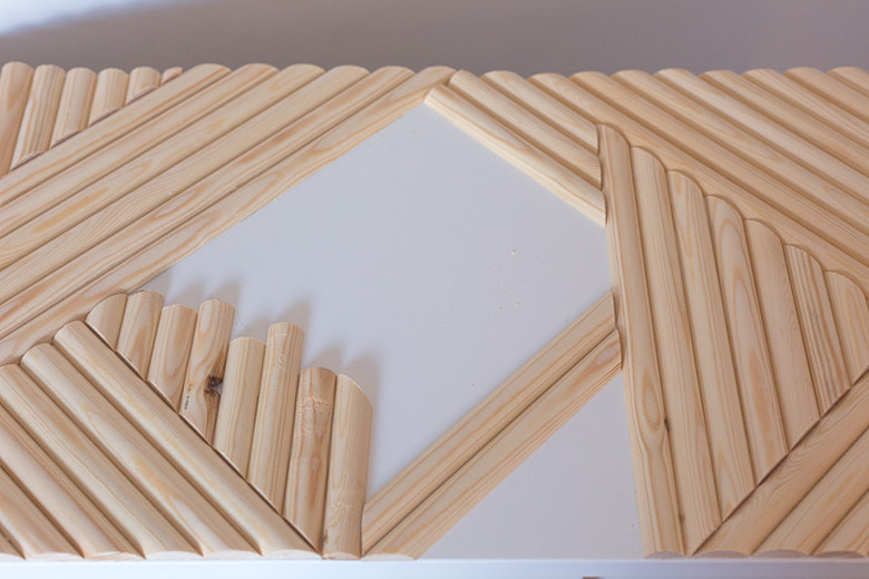 IKEA Hack: Small Bedroom Storage with Wooden Detail