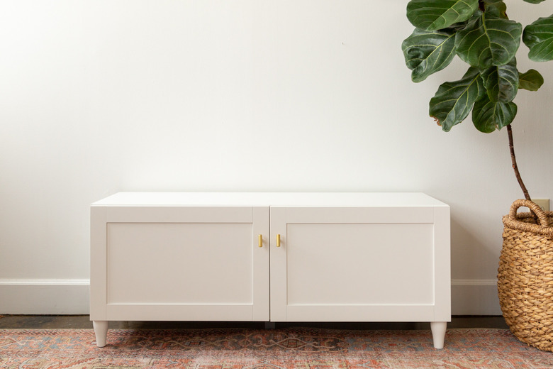 IKEA Hack Mudroom Bench