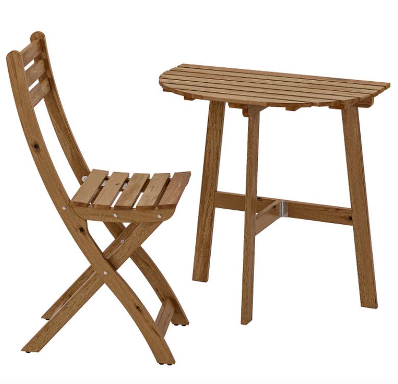 Askholmen Wall Table and Chair