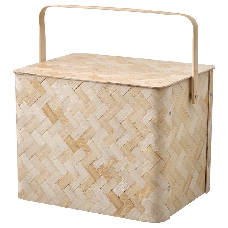 IKEA Kåseberga Cool Bamboo Picnic Basket