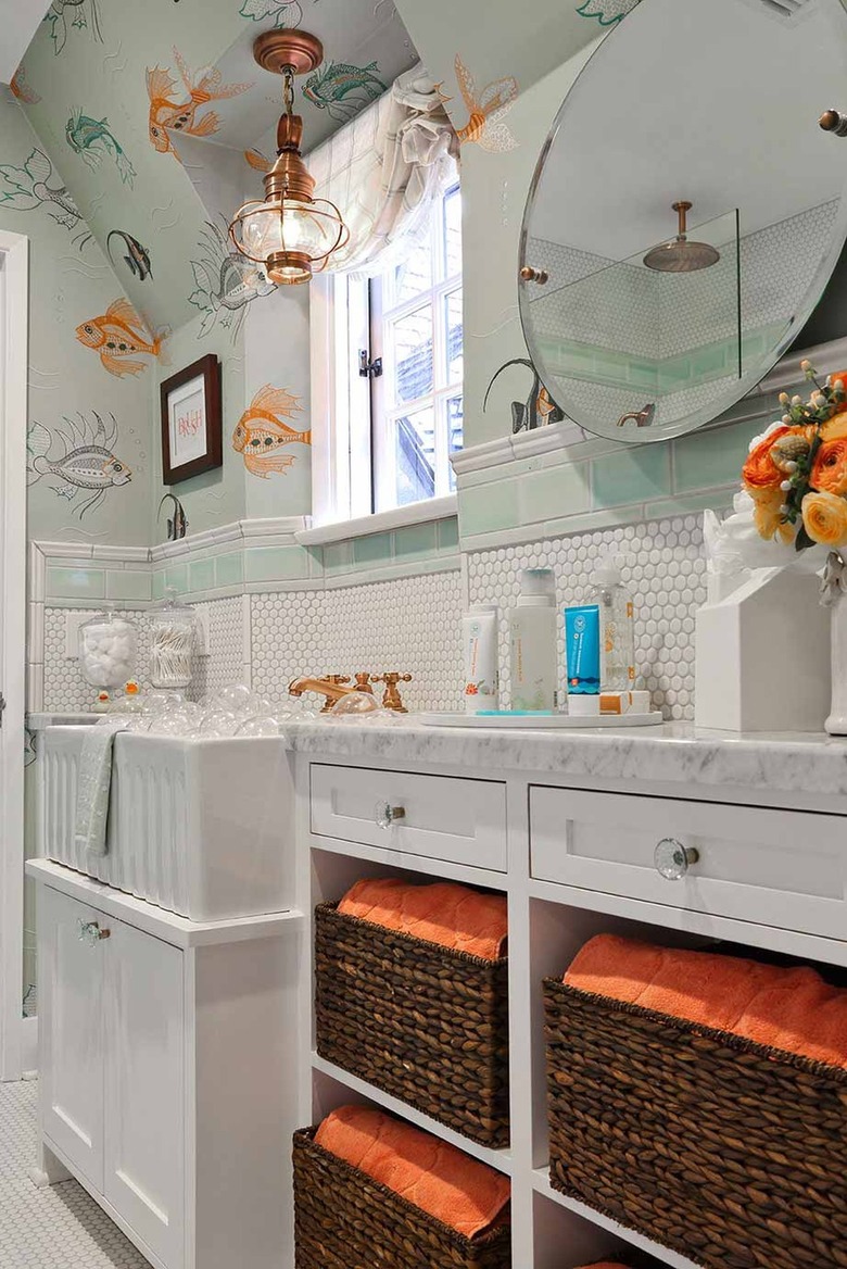kids bathroom ideas with ocean theme