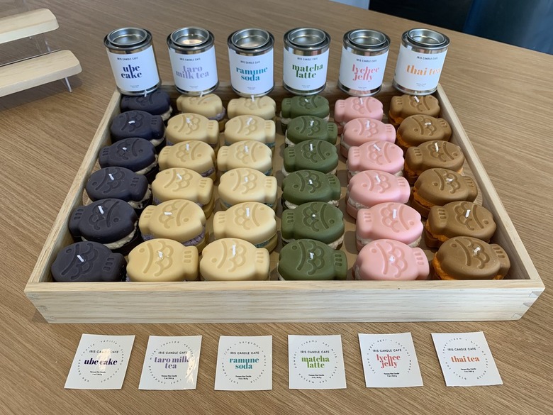 Iris Candle Cafe taiyaki candles