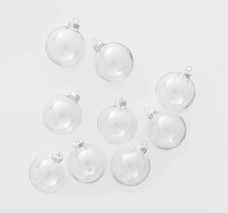 Wondershop Clear Christmas Ornaments