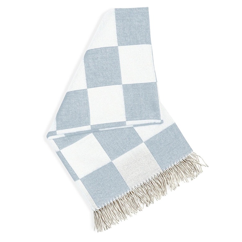 Jonathan Adler Checkerboard Baby Alpaca Throw
