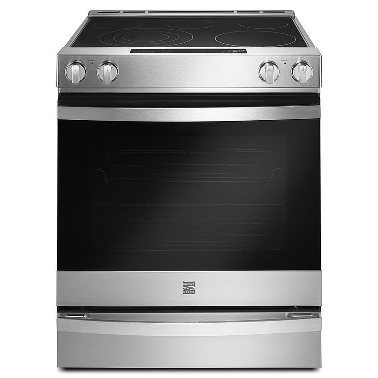 Kenmore stove Elite 95223 6.4 cu. ft. Freestanding Electric Range in Stainless Steel