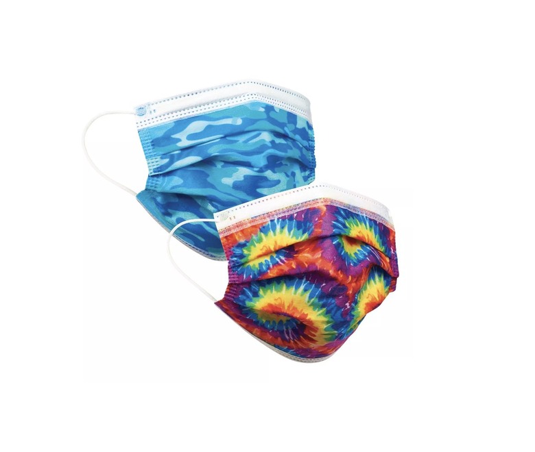 Tie die masks