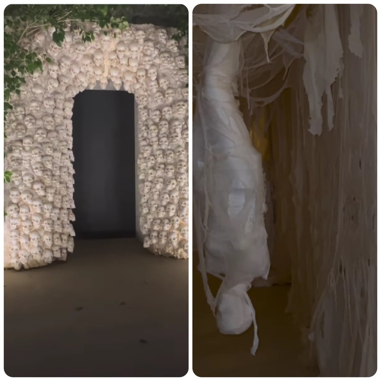 Kim Kardashian's Halloween 2022 decor