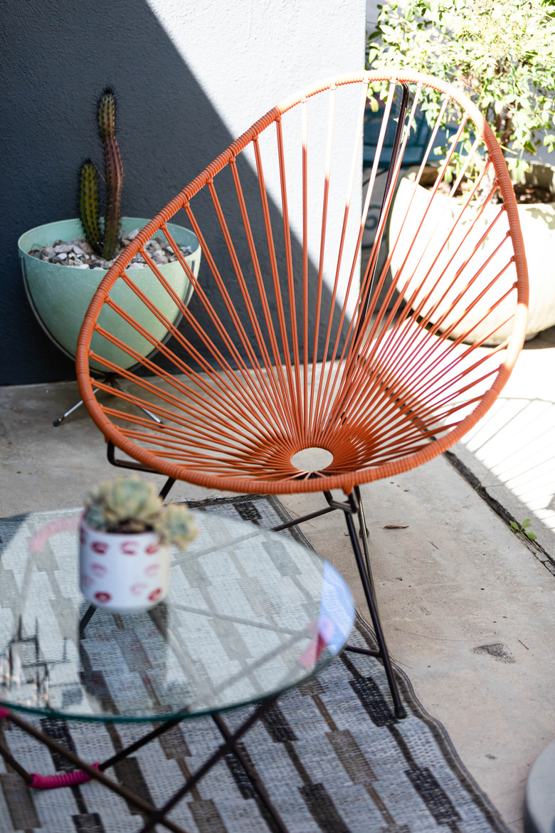 Leanna Lin and Luis Jaime backyard