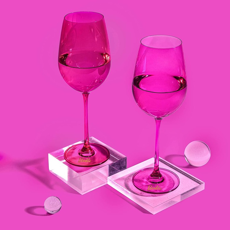 Barbie x Dragon Glassware Wine Glasses