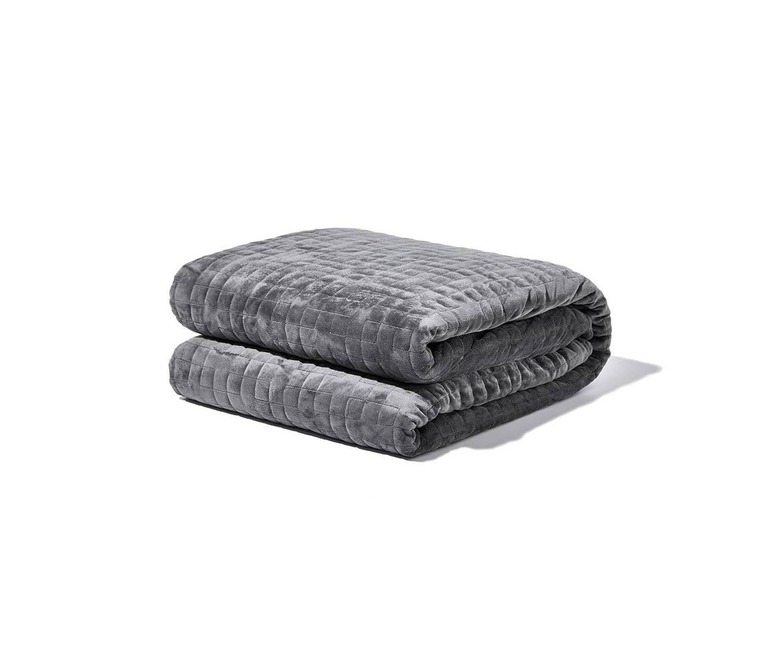 gray weighted blanket