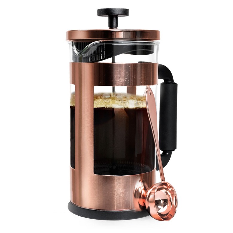 copper French press