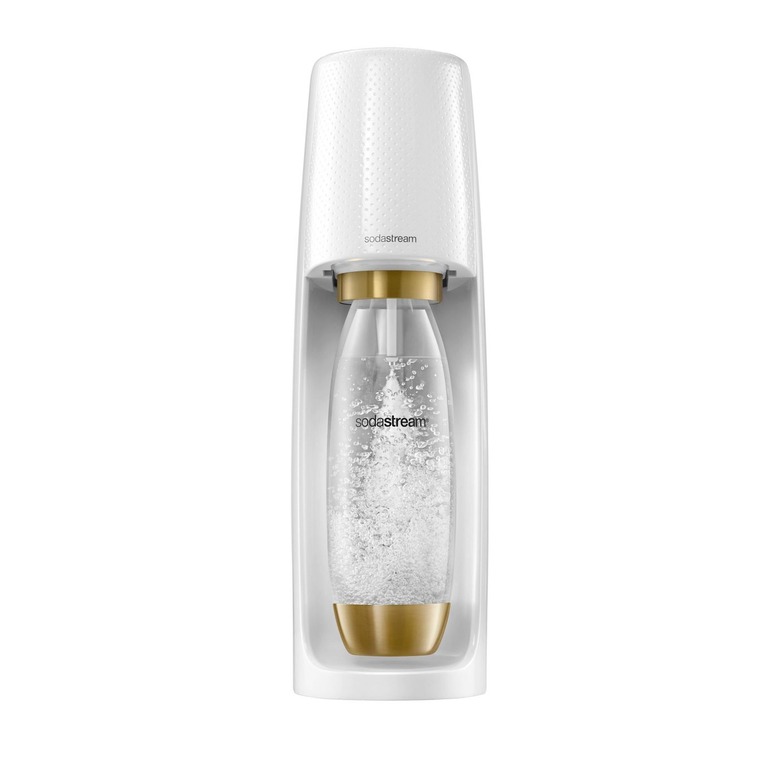 white and gold SodaStream