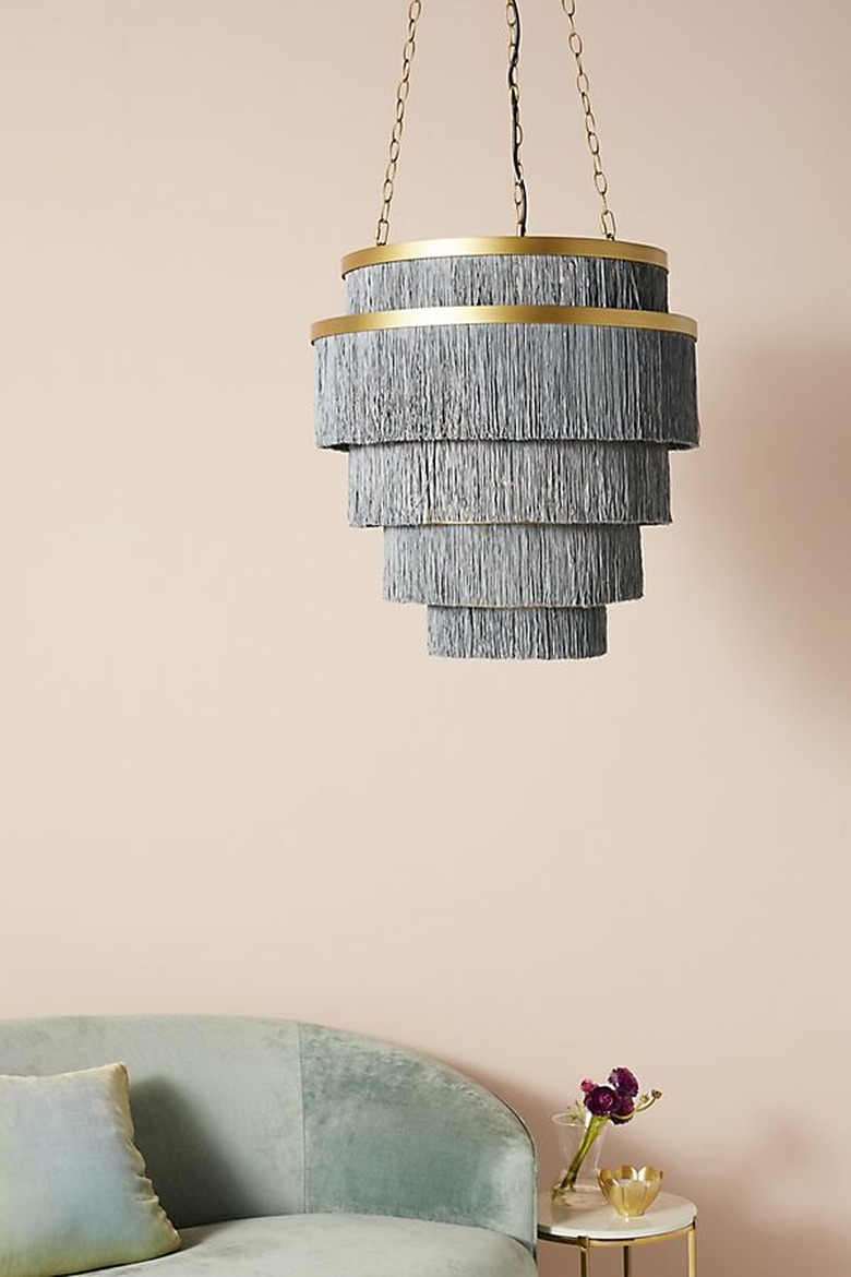 Anthropologie Fringe Chandelier