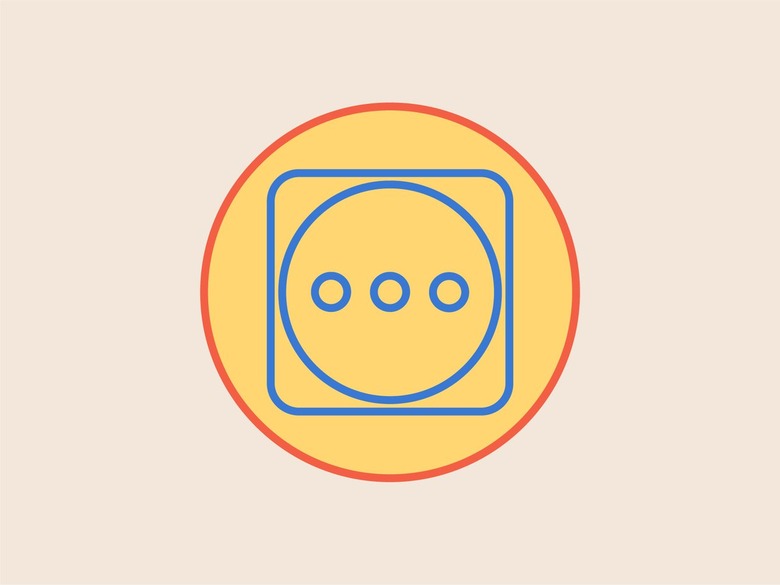 An illustration of the high heat laundry symbol