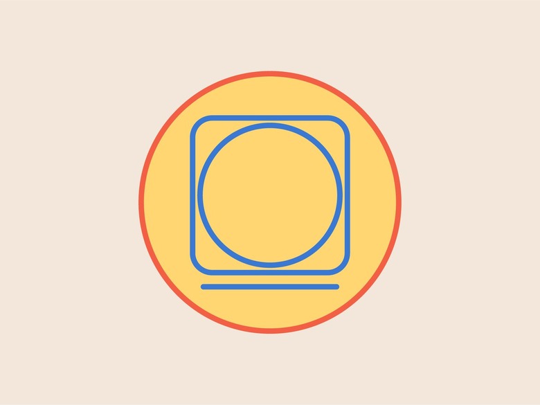 An illustration of the permanent press laundry symbol for the dyer