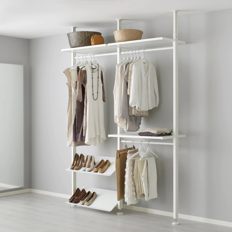 ikea clothes organization system