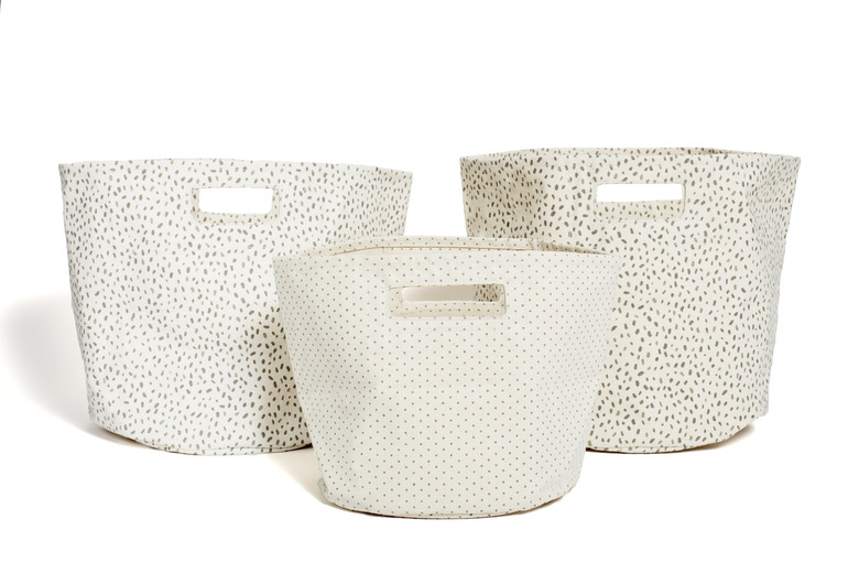 canvas storage bag set