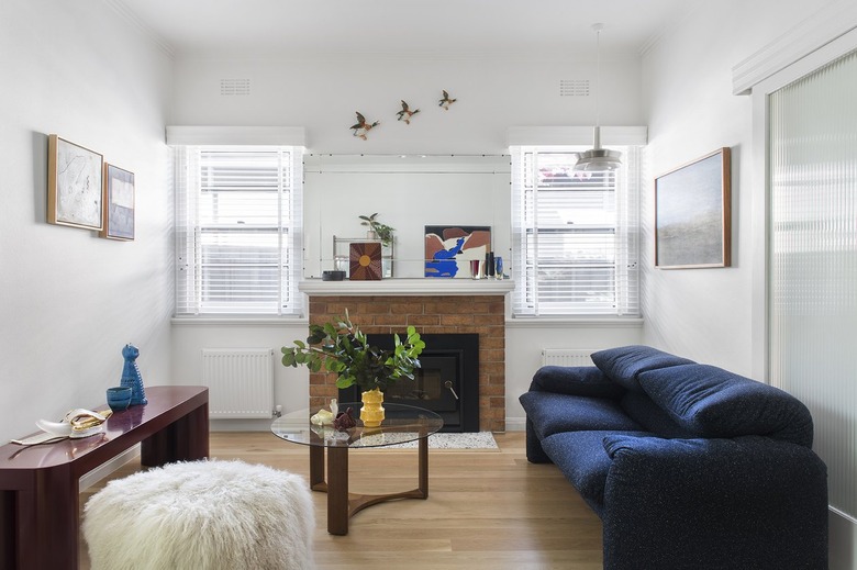 The living room got a refresh.