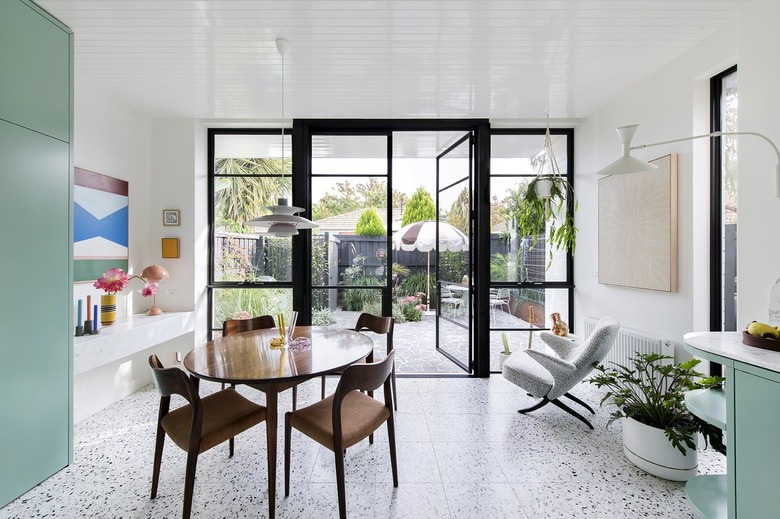 The dining and sitting area.