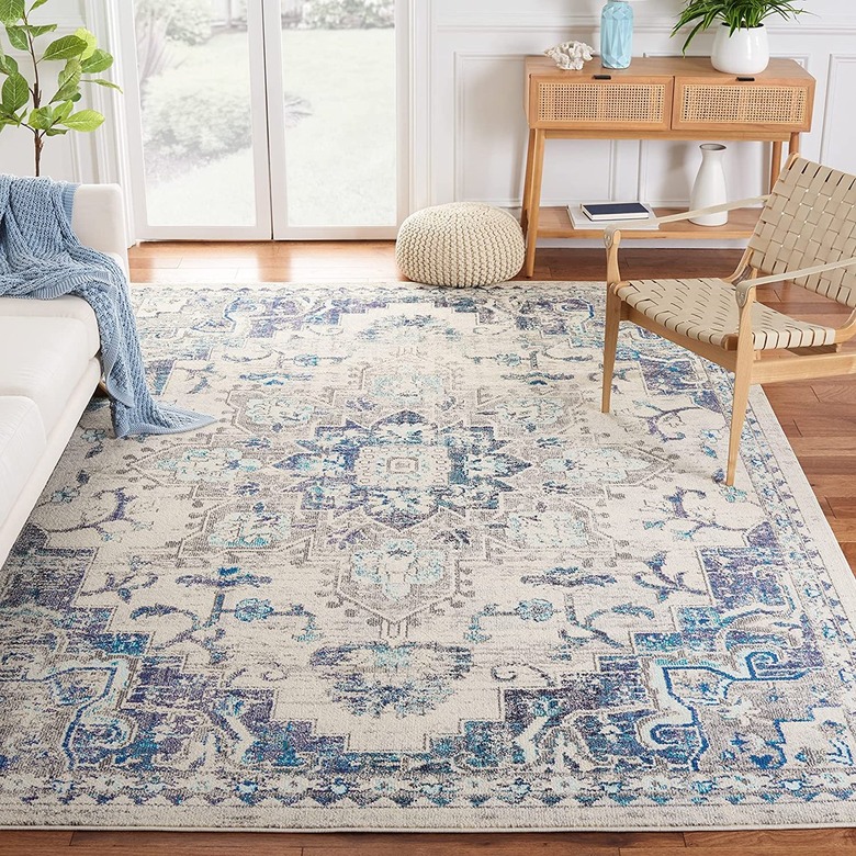 SAFAVIEH Madison Collection Boho Chic Medallion Area Rug