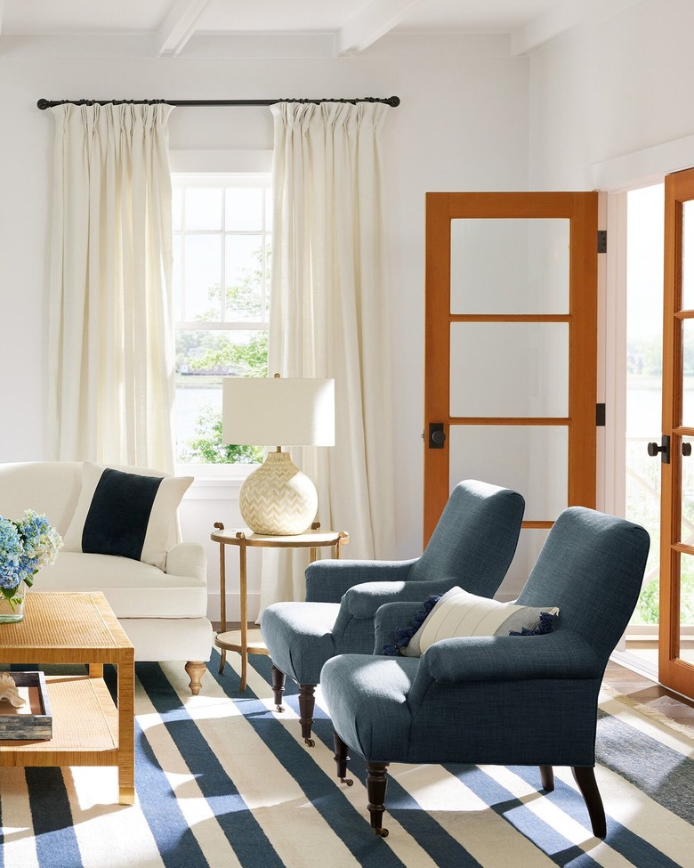 Serena & Lily Linen Stripe Rug