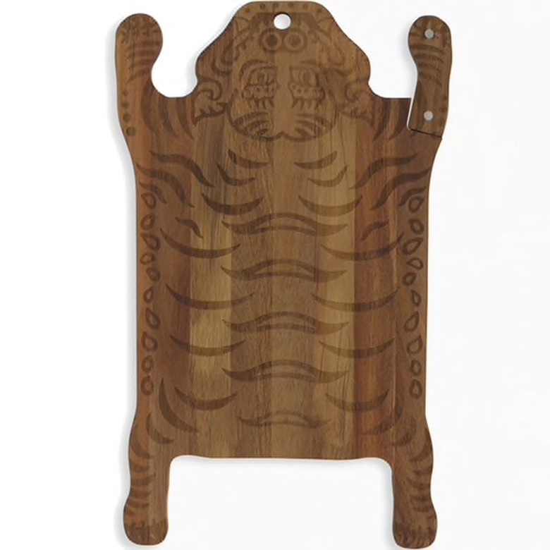 tiger wood cutting board