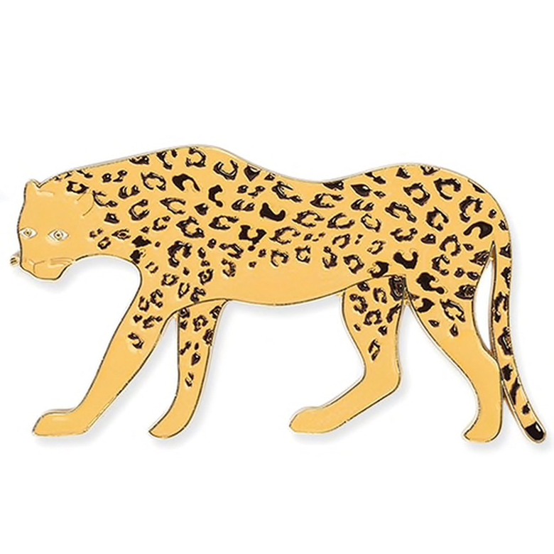 yellow cheetah bottle opener