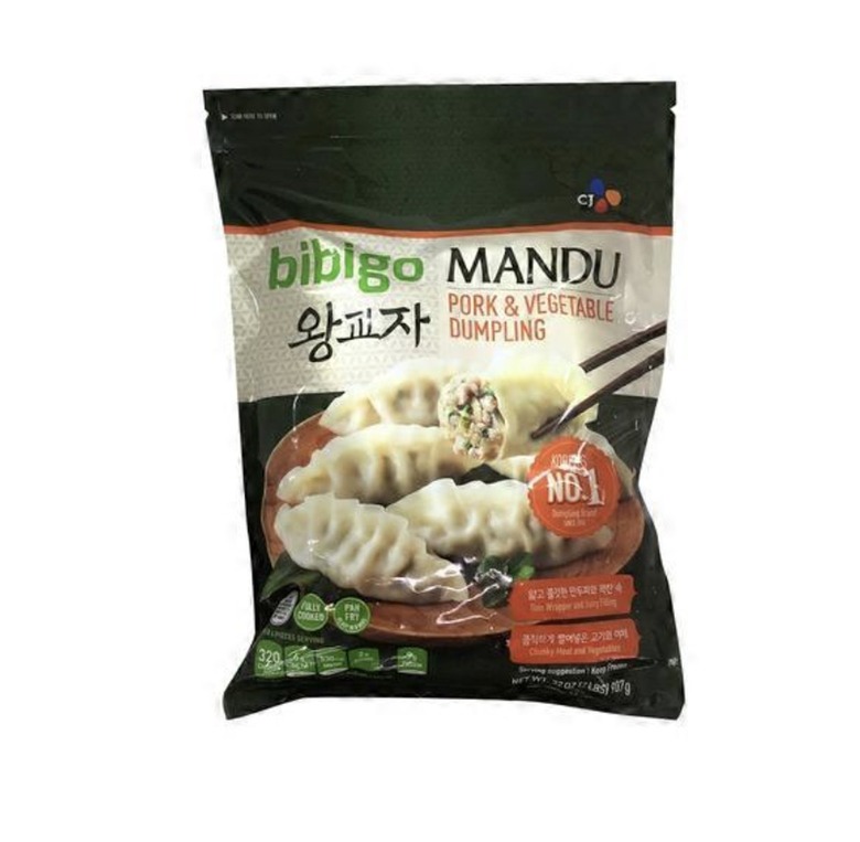 Pork and vegetable dumplings