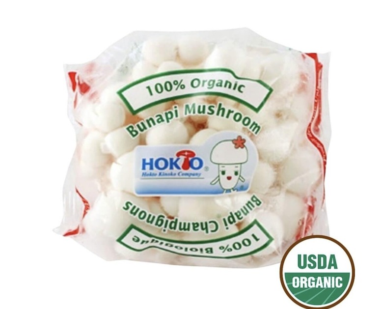 White beech mushrooms