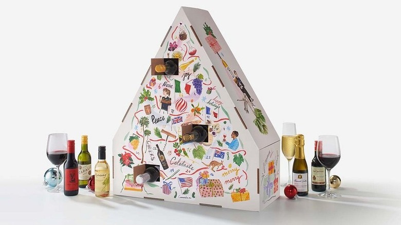 Wine advent calendar