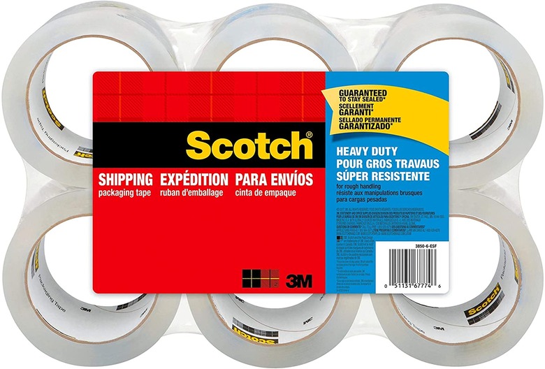 Heavy duty shipping tape