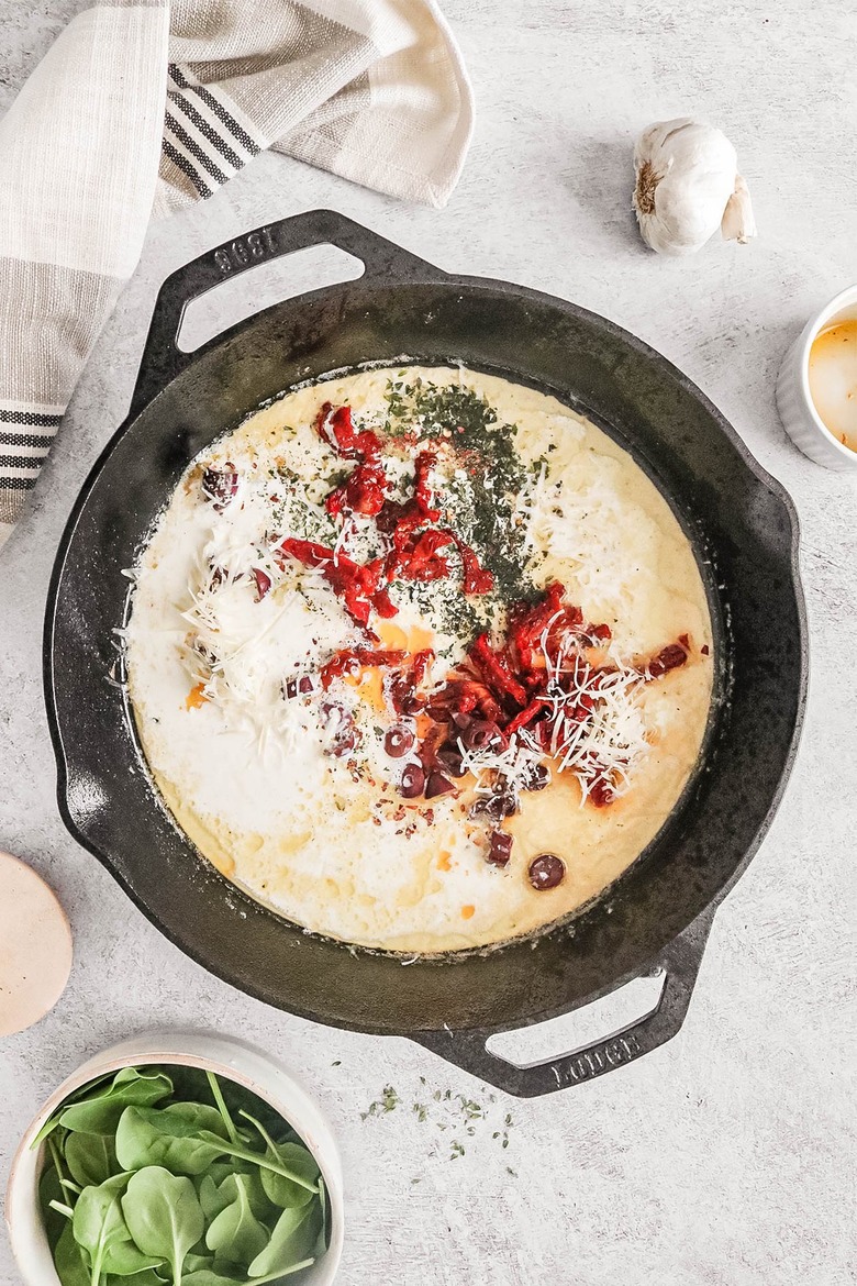 Sauce ingredients for Marry Me chicken