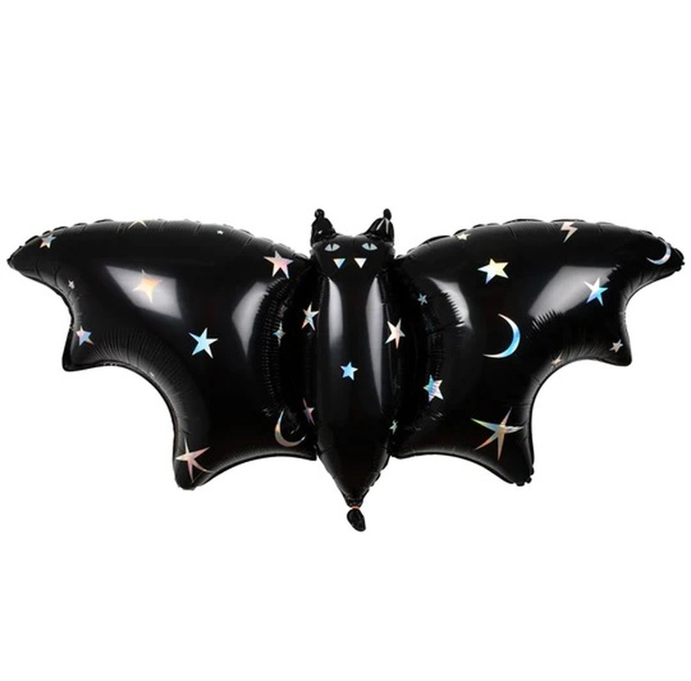 Sparkle foil bat balloons by Meri Meri